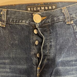 Richmond Denim Men's Dark Blue Jeans